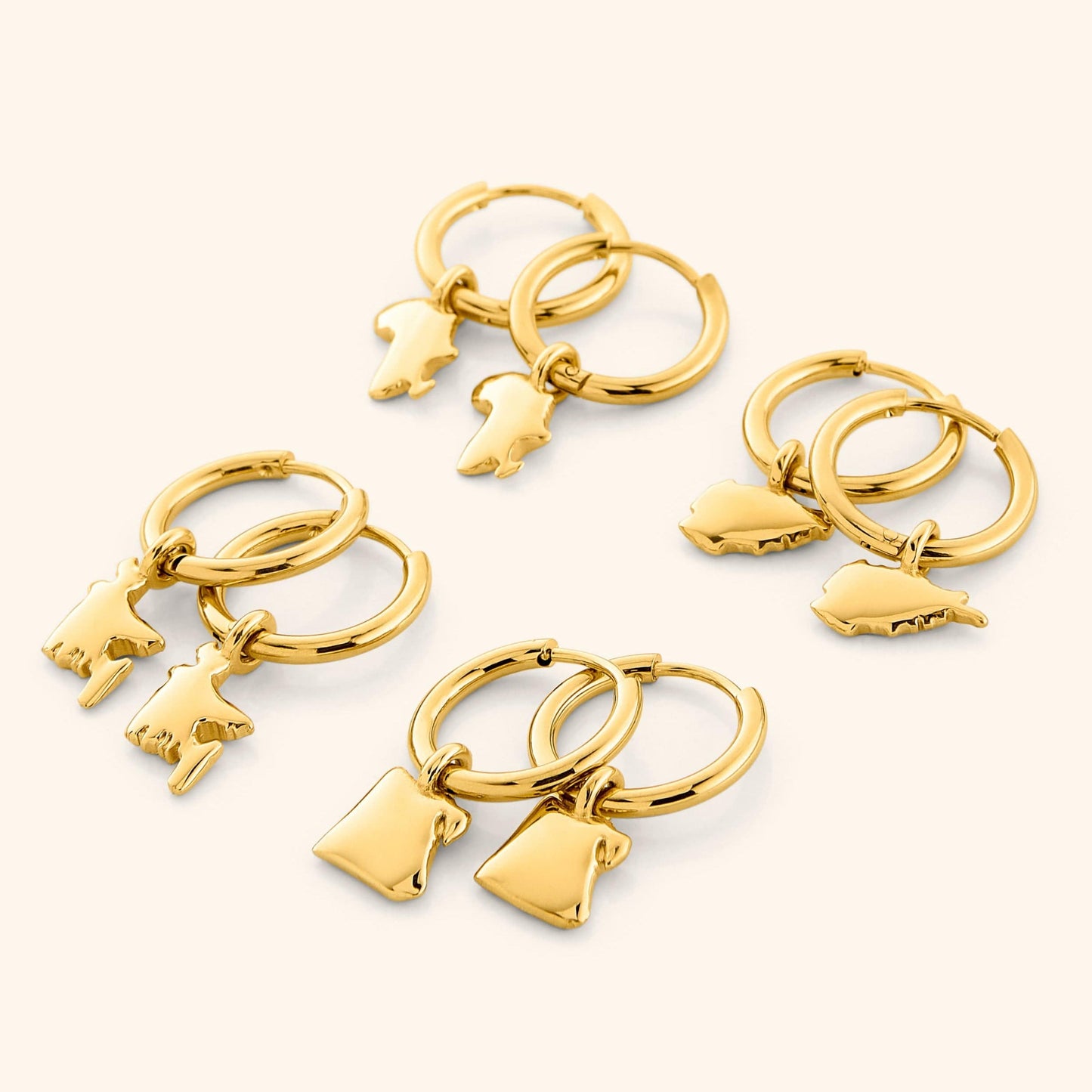 Country Map Hoops