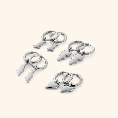 Country Map Hoops