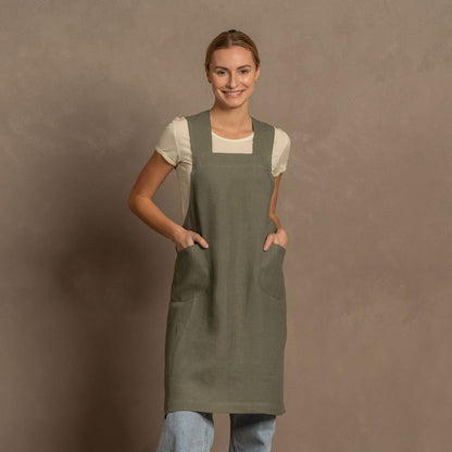 Linen Gardening Apron