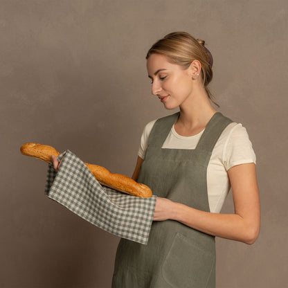 100% Linen Dish Towel Rectangular