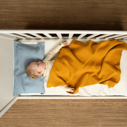 Linen Throw Blanket for Toddler
