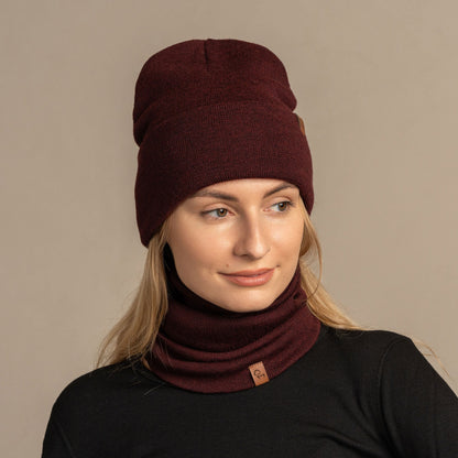 Women's Knit Neck Gaiter Merino