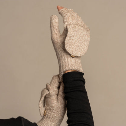 Women's Knit Merino Convertible Mittens