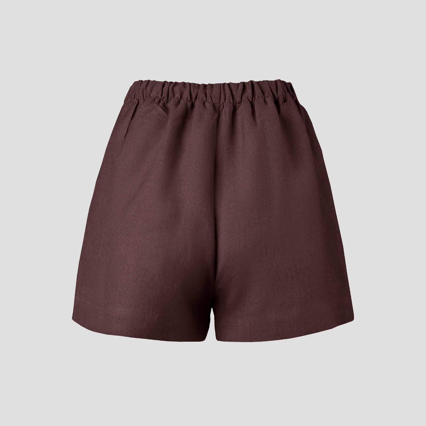Linen Pull-On Shorts