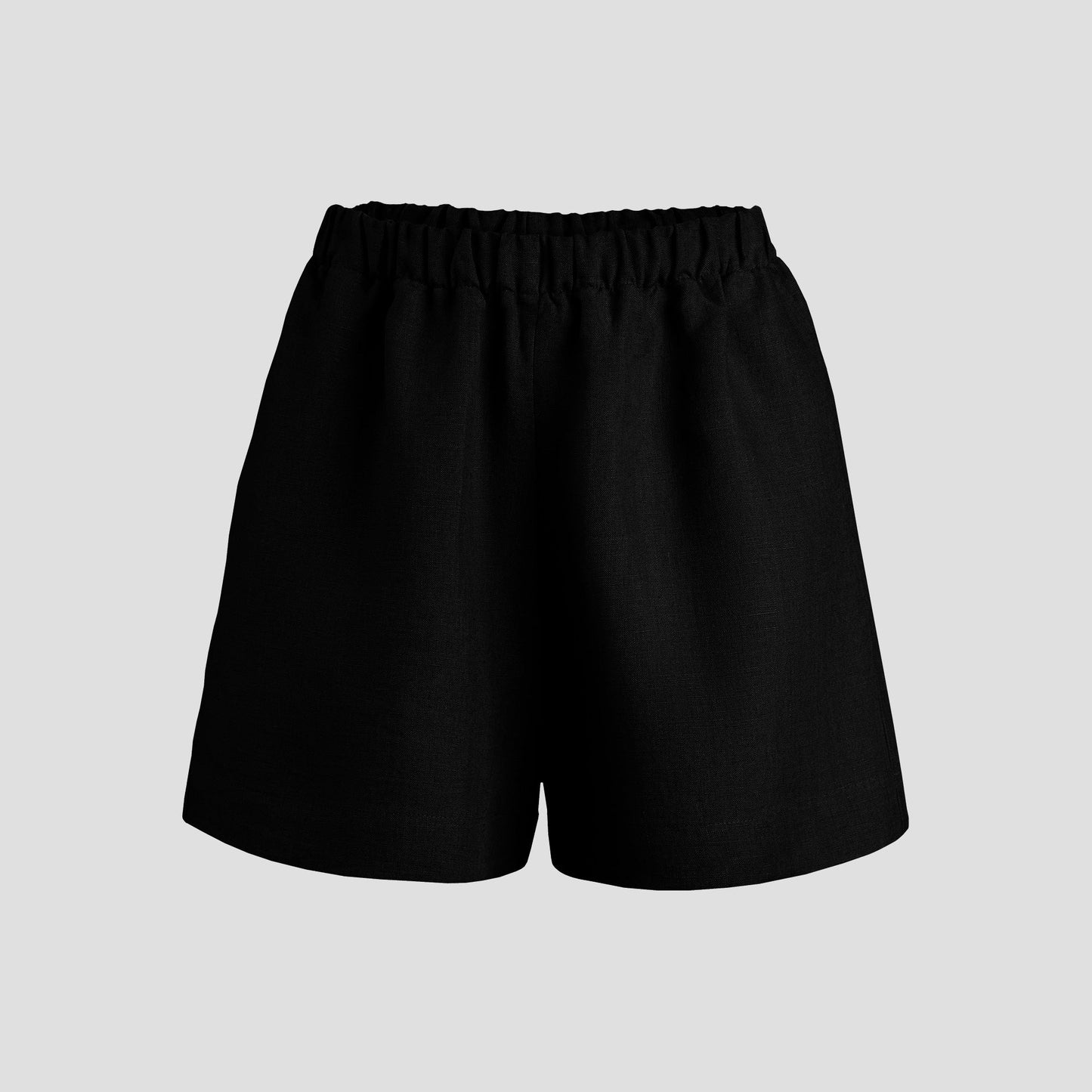 Linen Pull-On Shorts