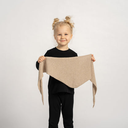 Kids' Cashmere Knit Bandana