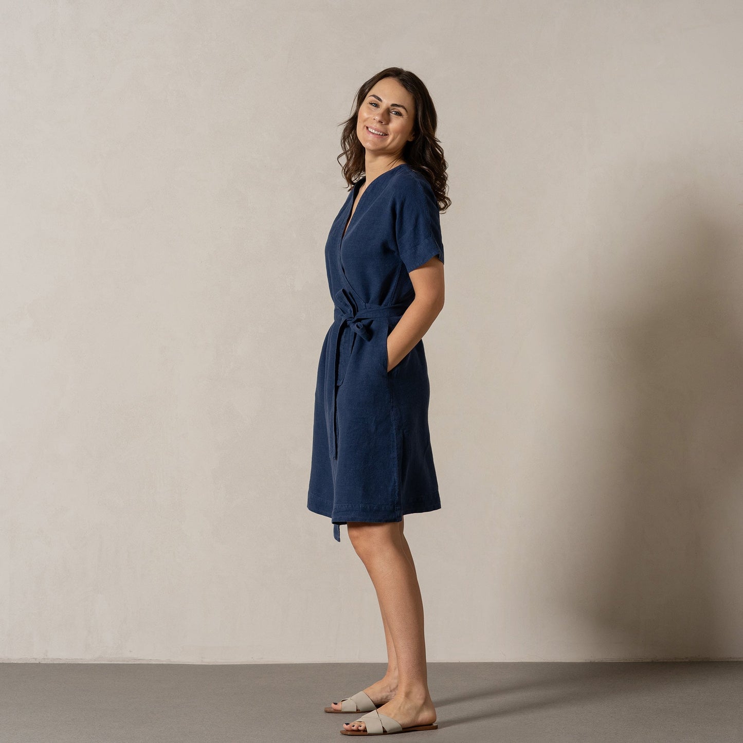 Vacation Summer Wrap Dress Eliana