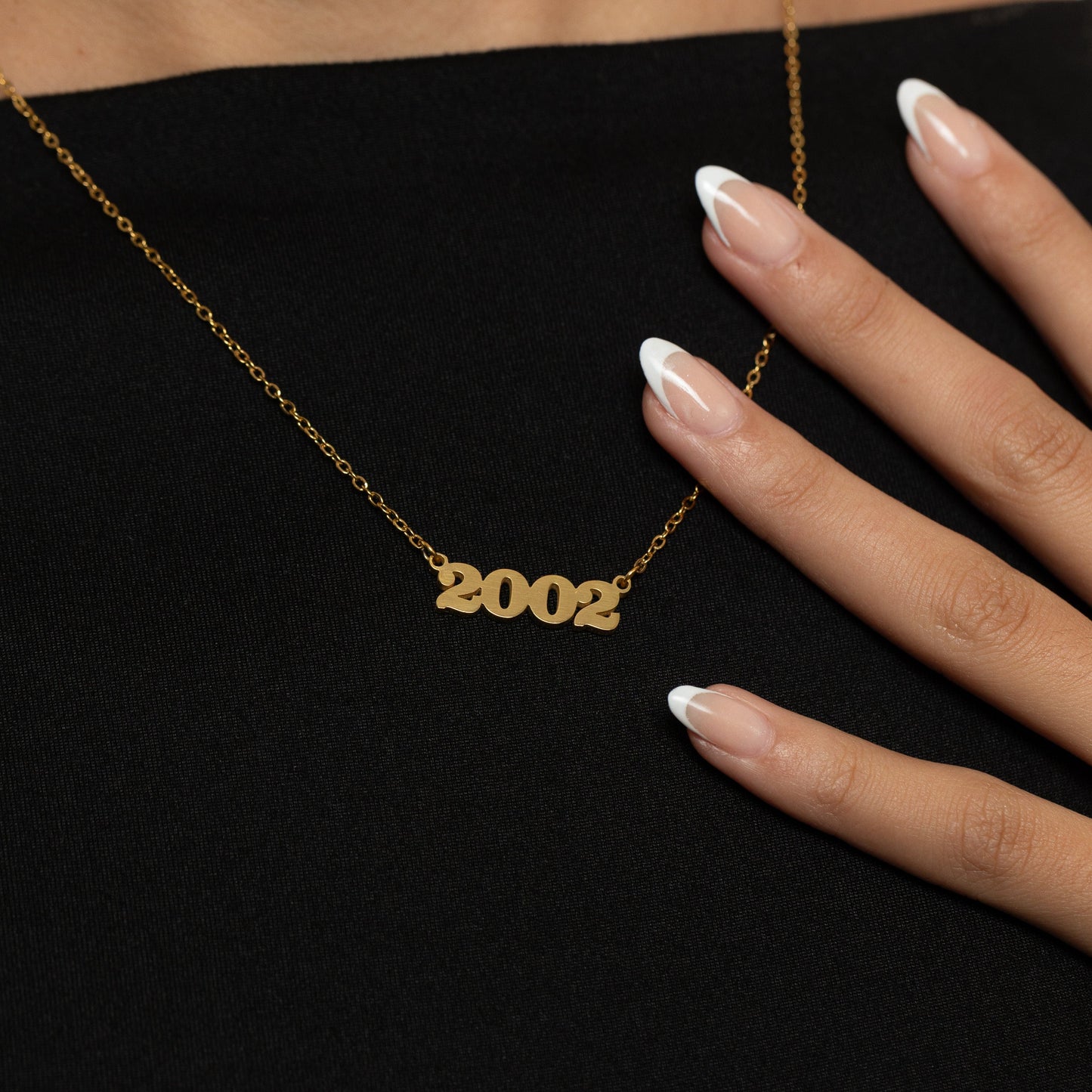 English Birth Year Necklace