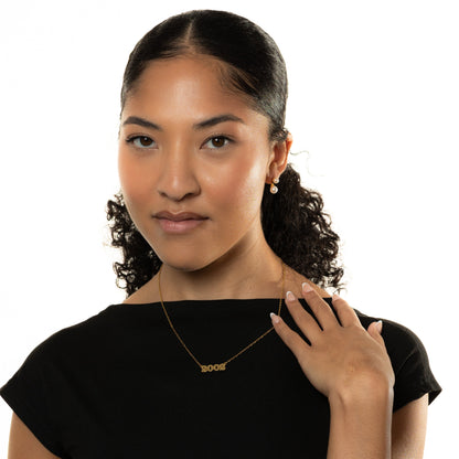 English Birth Year Necklace