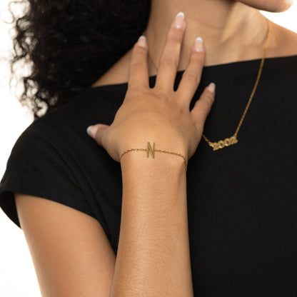 English Letter Bracelet