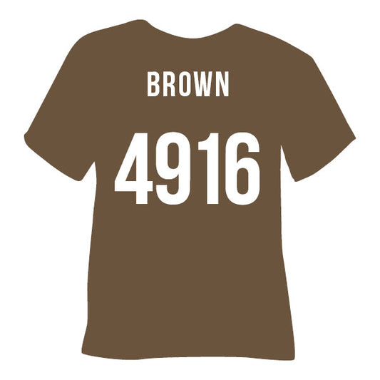 4916 Brown ThermoFlex Plus HTV (Poli-Flex Turbo)