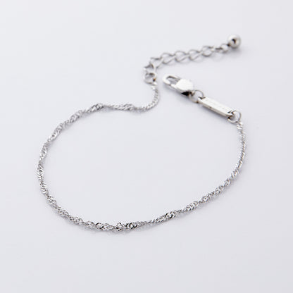 Twisted Chain Anklet | Girls