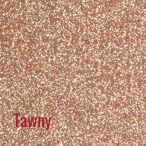 20" Tawny Siser Glitter Heat Transfer Vinyl (HTV)