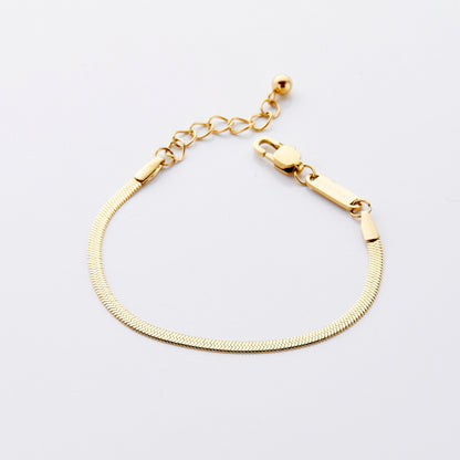 Herringbone Chain Bracelet | Girls