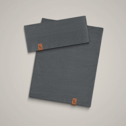 Men's Headband & Gaiter 2-Piece Perfect Grey