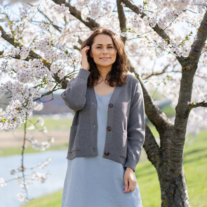 Women's Merino Cardigan Hazel