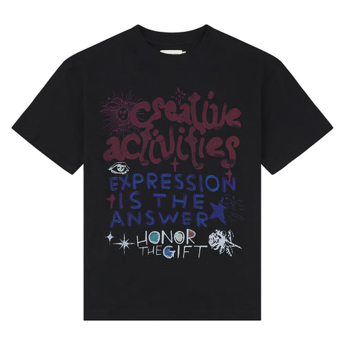 Creative Activities Tee | Black