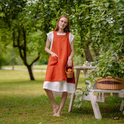 Linen Gardening Apron