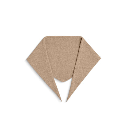 Women's Cashmere Triangle Knit Bandana Scarf