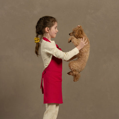 Kids' Linen Apron