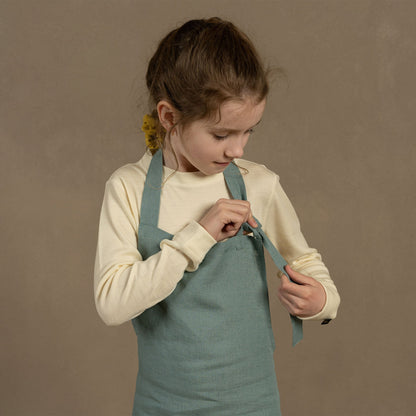 Kids' Linen Apron