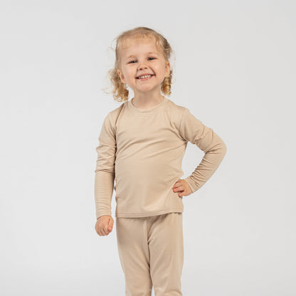 Kids' Hypoallergenic Bamboo Long Sleeve Tee