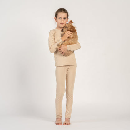 Kids' Bamboo Long Sleeve & Bottom Pajama