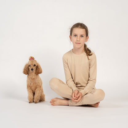 Kids' Bamboo Long Sleeve & Bottom Pajama