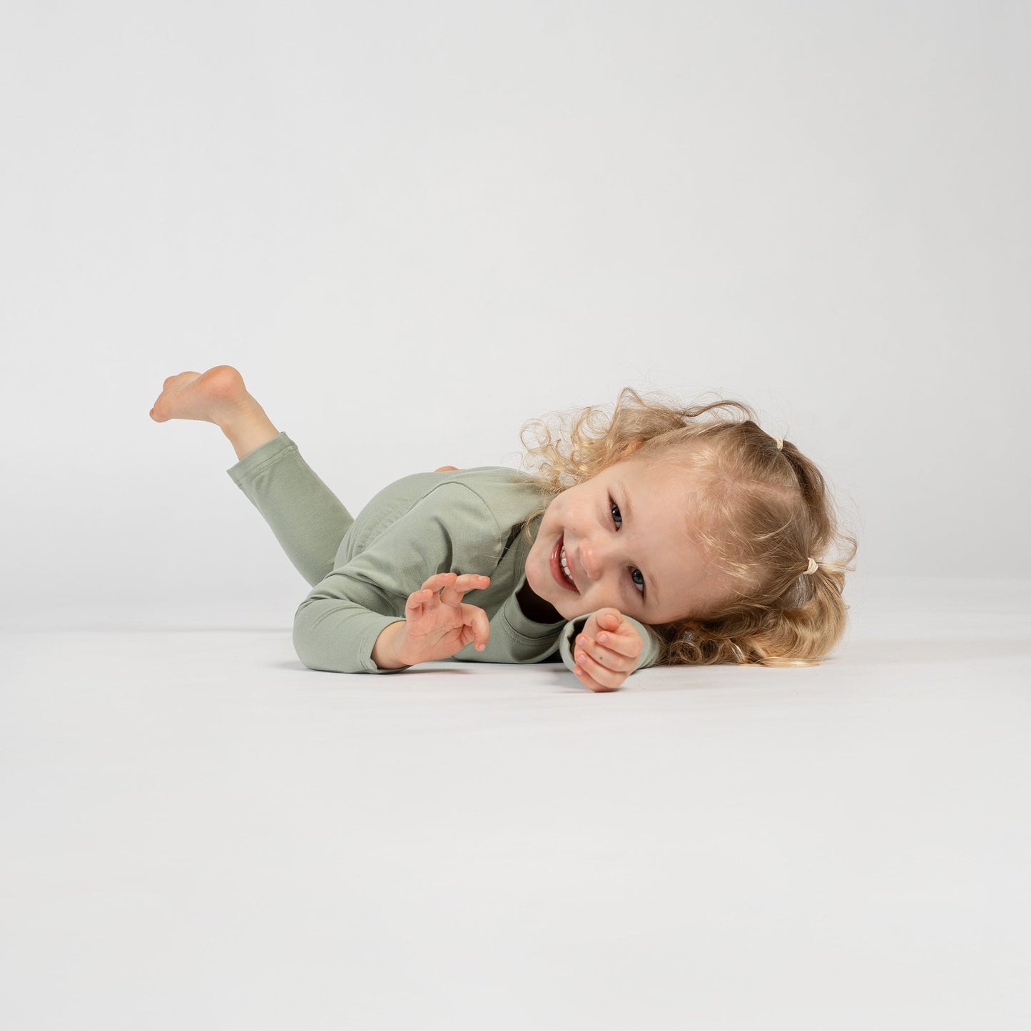 Kids' Bamboo Long Sleeve & Bottom 2-Piece Pajama