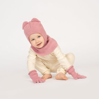 Kids' Merino Blend Balaclava with Ears