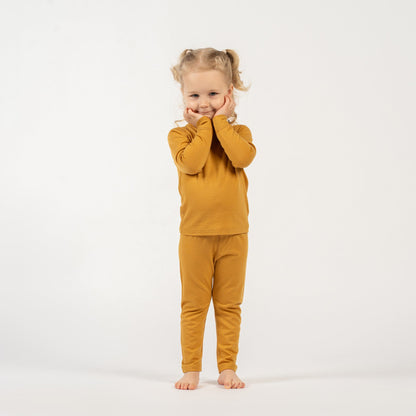 Kids' 160 Merino Pants Yellow
