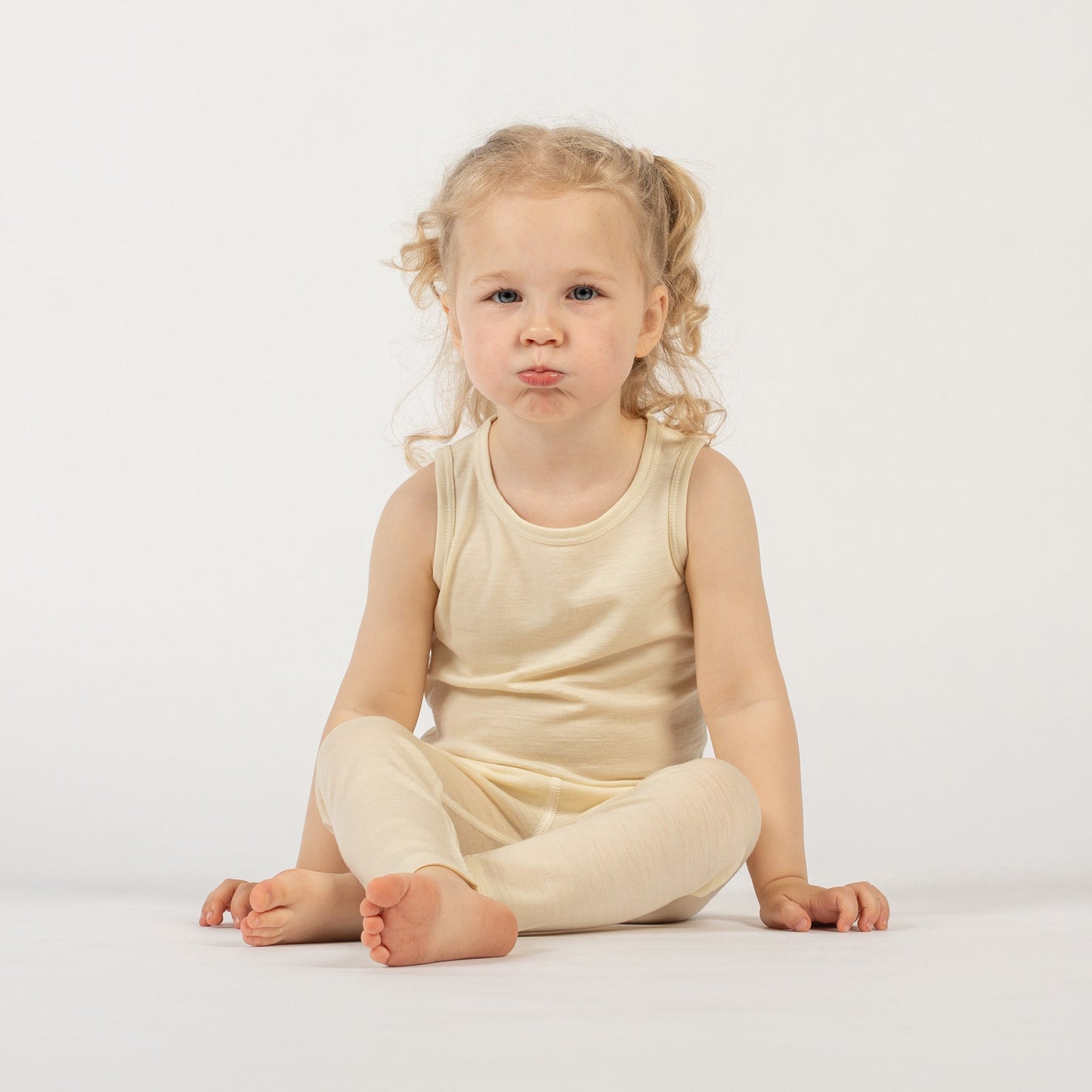 Kids' 160 Merino Pants Natural