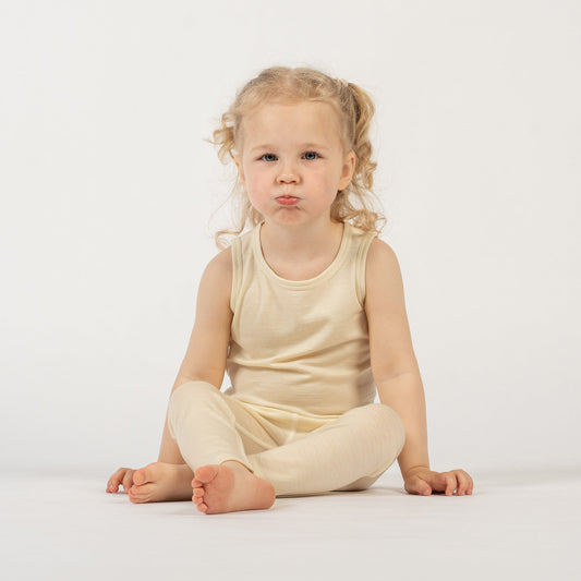 Kids' Merino Undershirt Tank Top Natural