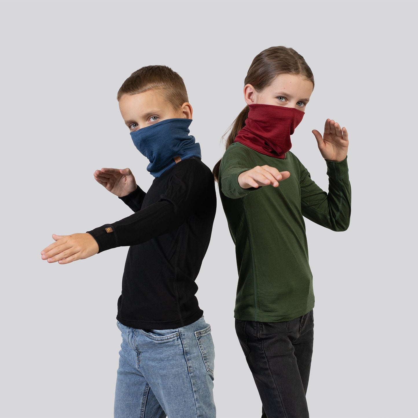 Kids' Merino Wool Thermal Neck Gaiter