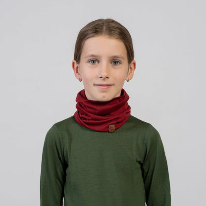 Kids' Merino Wool Thermal Neck Gaiter