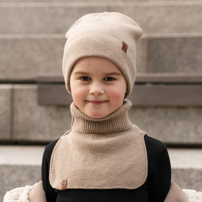 Kids' Knit Dickie Neck Warmer Cashmere Blend