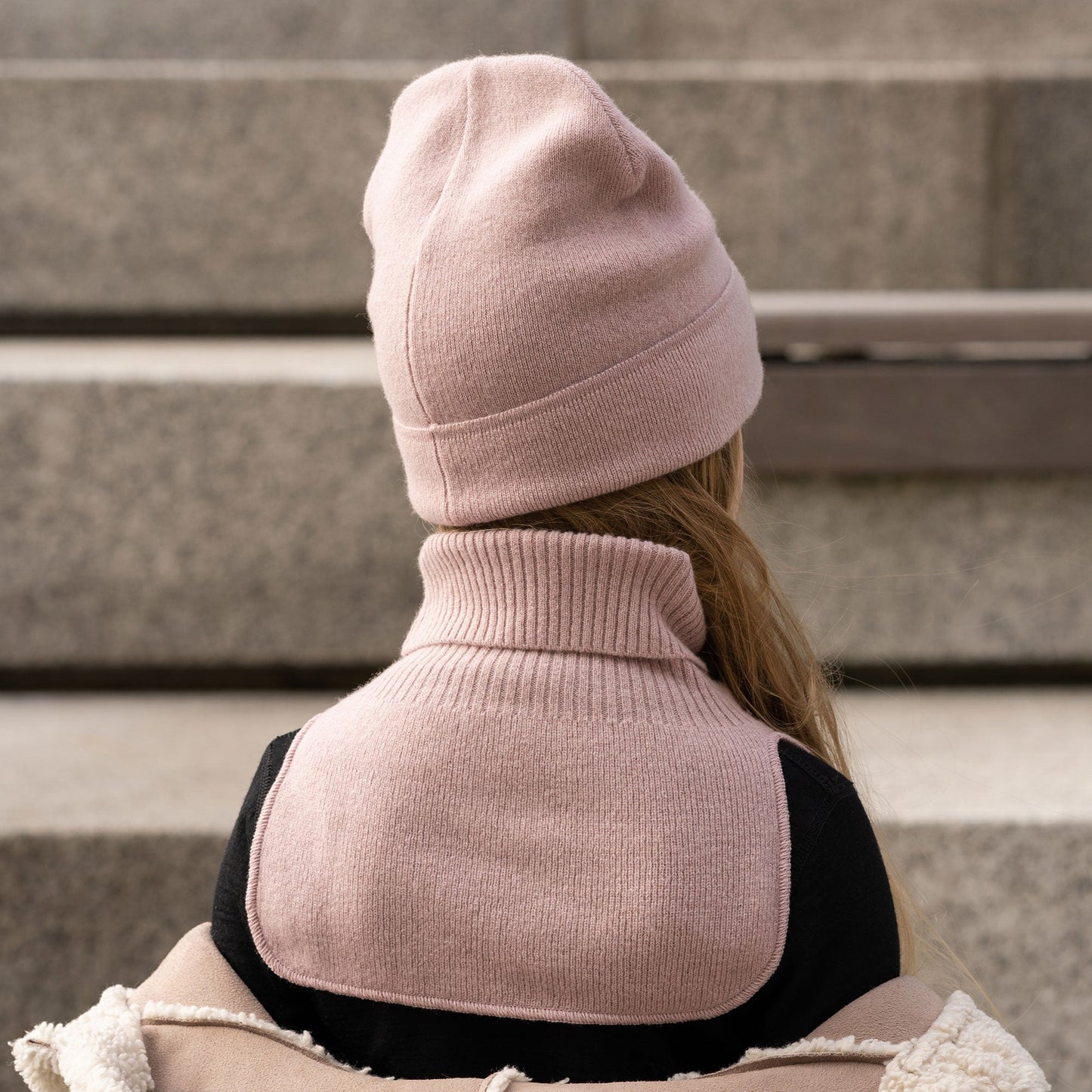 Kids' Knit Dickie Neck Warmer Cashmere Blend