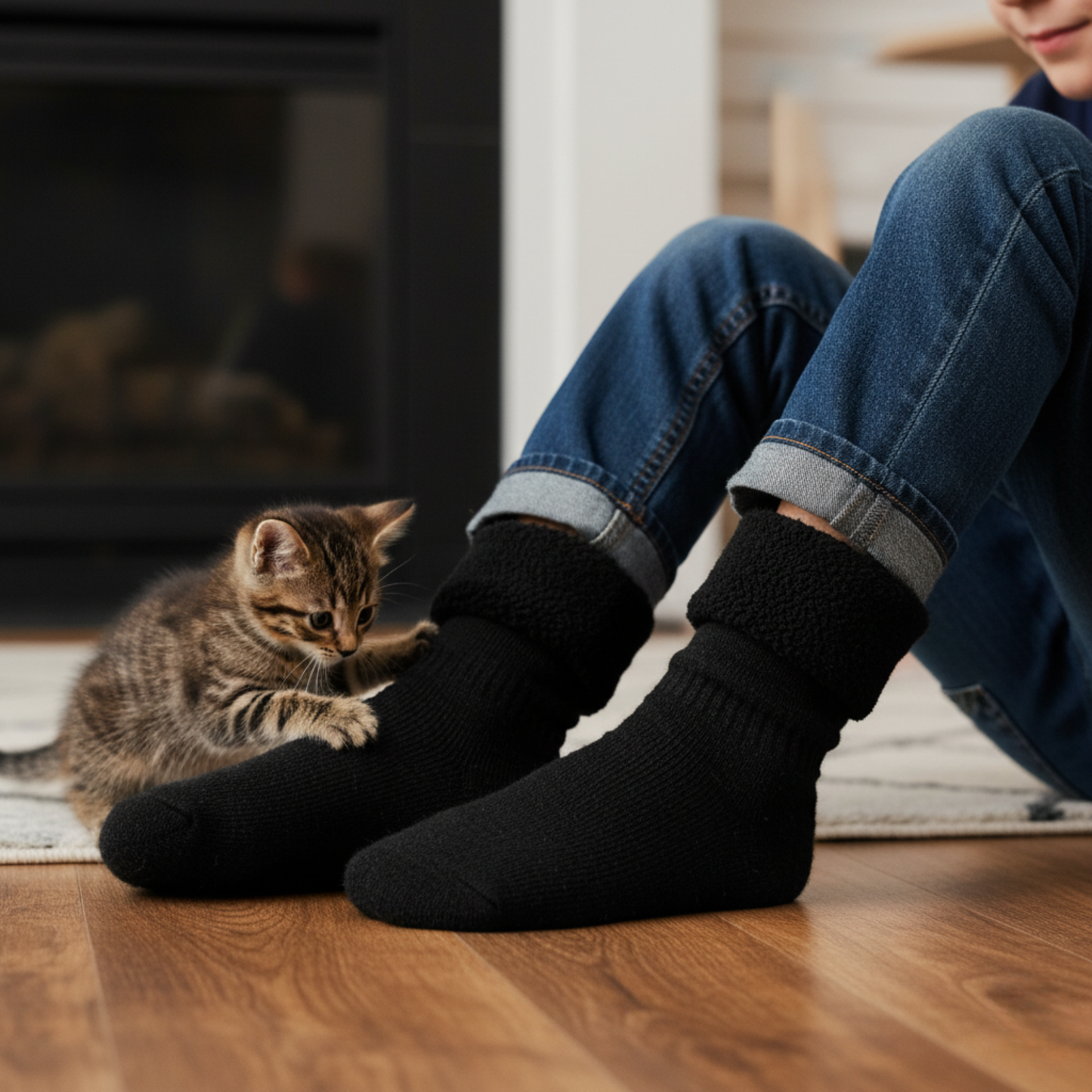 Warm Kids' Merino Sherpa Socks