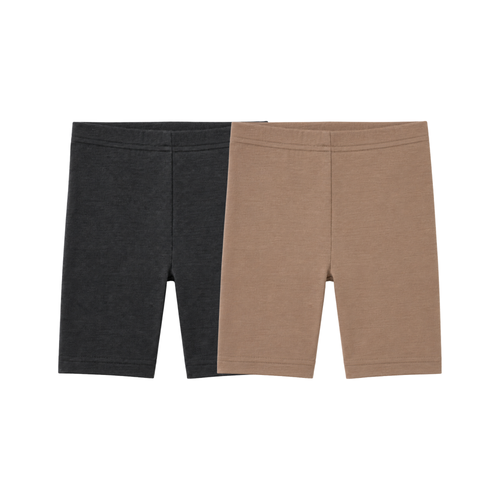 Kids' 160gsm Merino Cycling Shorts 2-Pack