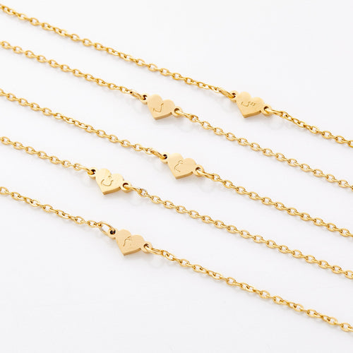 Arabic Letter Heart Bracelet | Babies & Girls