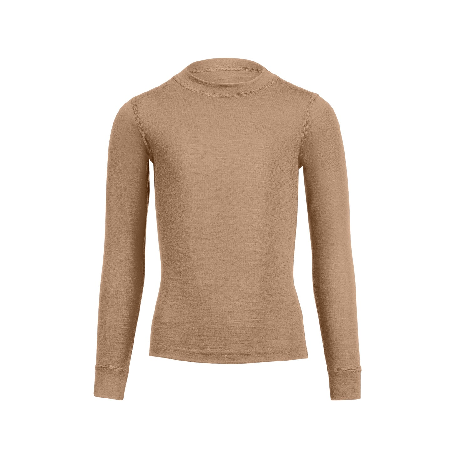 Kids' Lightweight 160 Long Sleeve Crew Beige