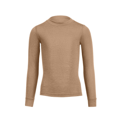 Kids' Lightweight 160 Long Sleeve Crew Beige