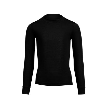 Kids' 160 Thermal Long Sleeve Crew Black
