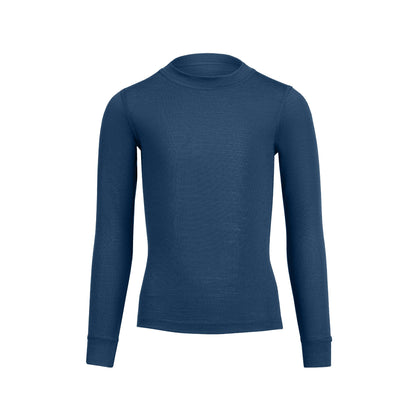 Kids' 160 Thermal Long Sleeve Crew Denim