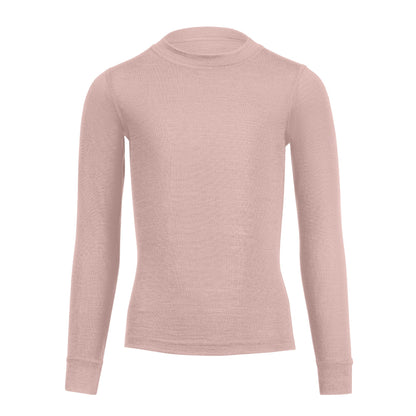 Kids' 160 Top Long Sleeve Crew Dusty Pink
