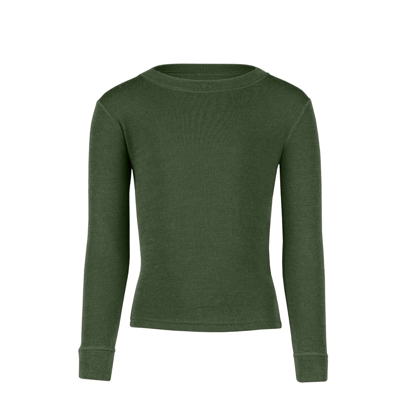 Kids' 250 Thermal Long Sleeve Crew Dark Green