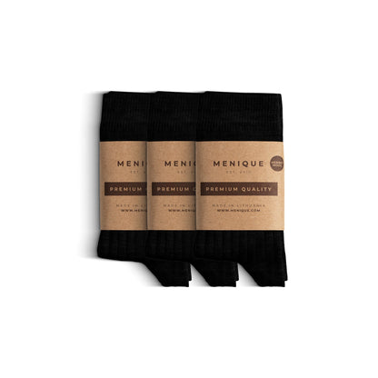 Kids' Merino Rib Crew Socks 3-Pack