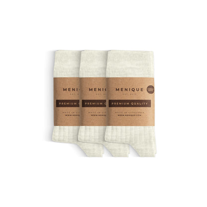 Kids' Merino Rib Crew Socks 3-Pack