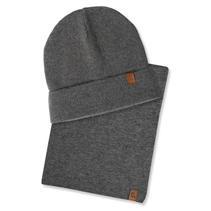 Kids' Knit Beanie & Scarf 2-Piece