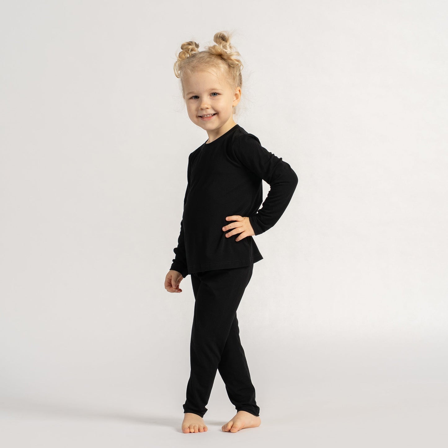 Kids' Bamboo Long Sleeve & Bottom Pajama